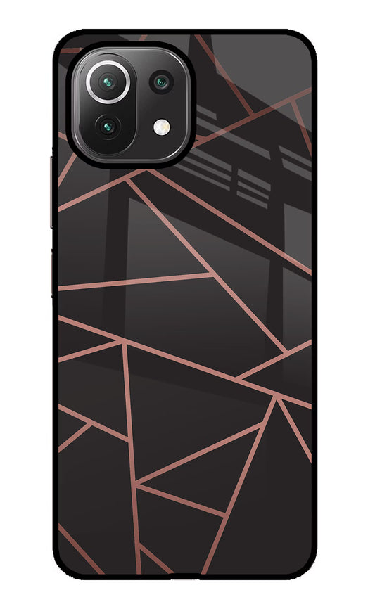 Geometric Pattern Mi 11 Lite Glass Case