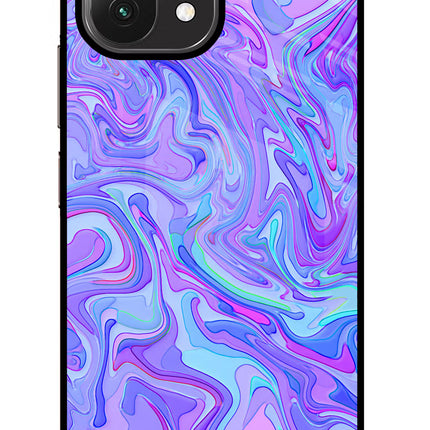 Glitter Mi 11 Lite Glass Case Back Cover by Casekaro