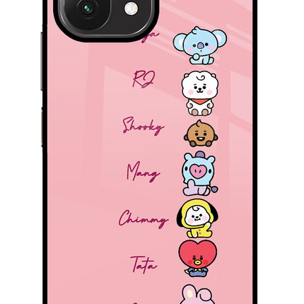 BTS names Mi 11 Lite Glass Case