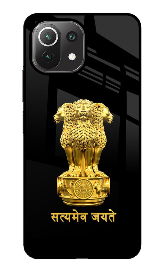 Satyamev Jayate Golden Mi 11 Lite Glass Case