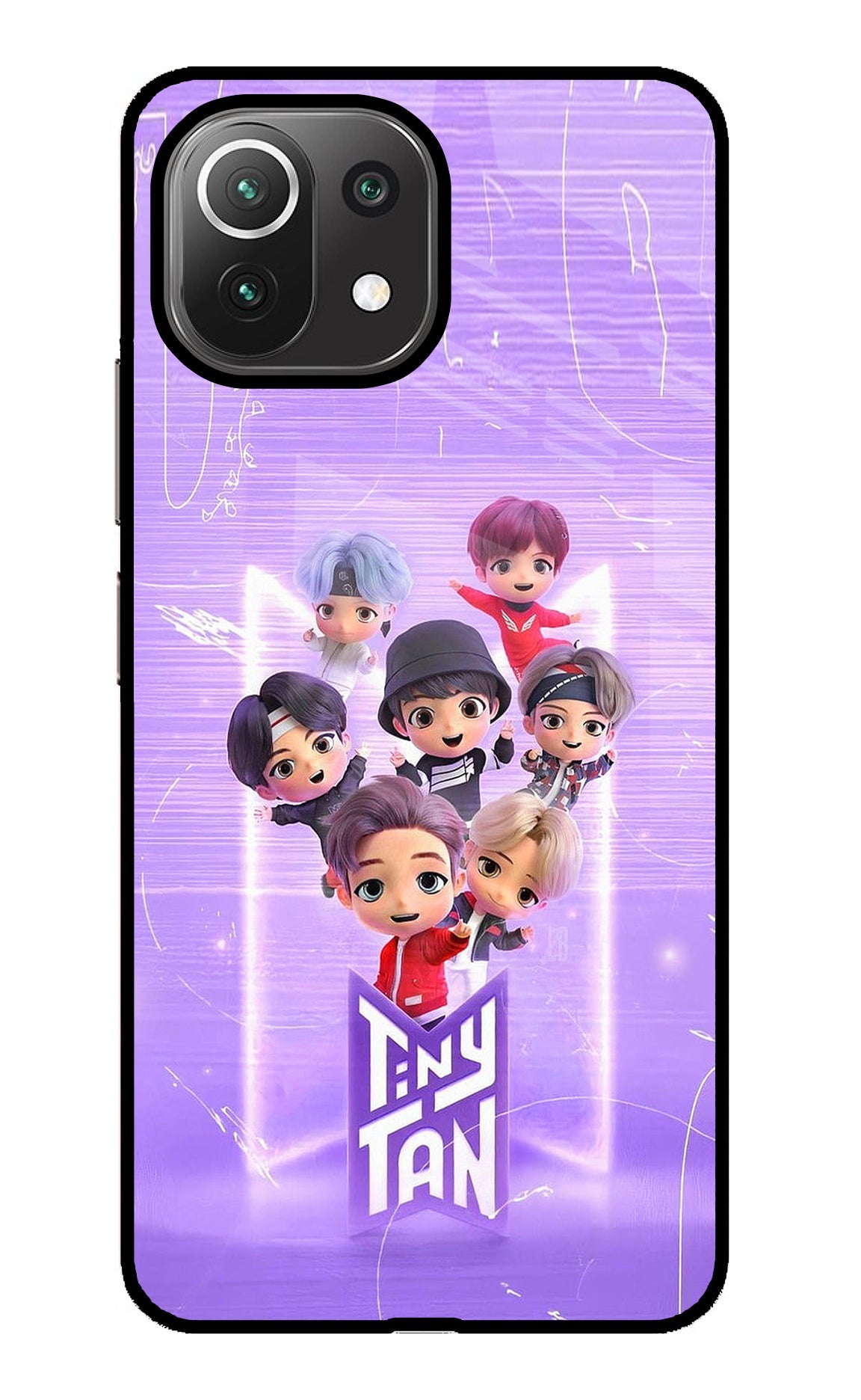 BTS Tiny Tan Mi 11 Lite Back Cover