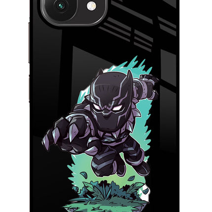 Black Panther Mi 11 Lite Glass Case Back Cover by Casekaro