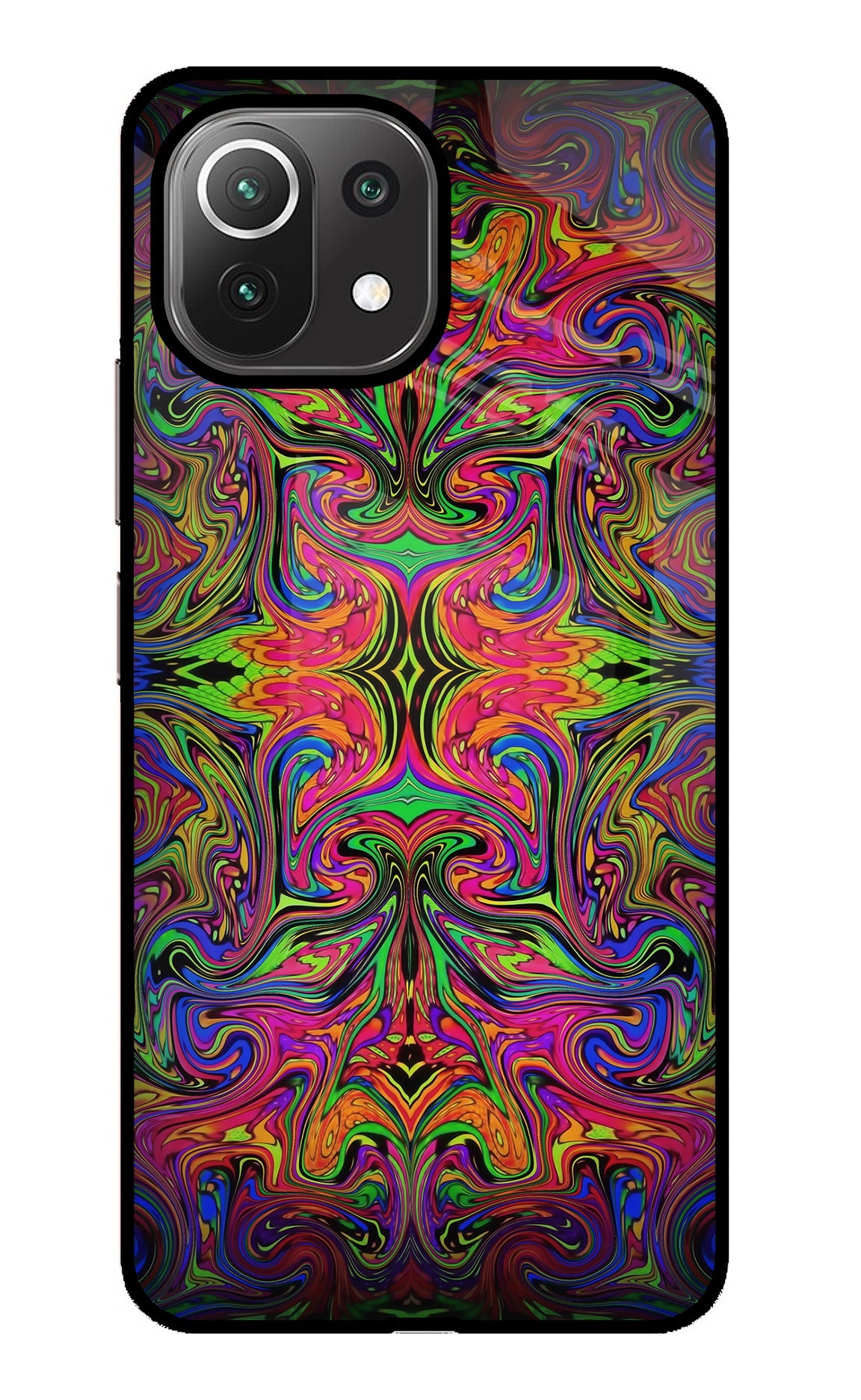 Psychedelic Art Mi 11 Lite Back Cover