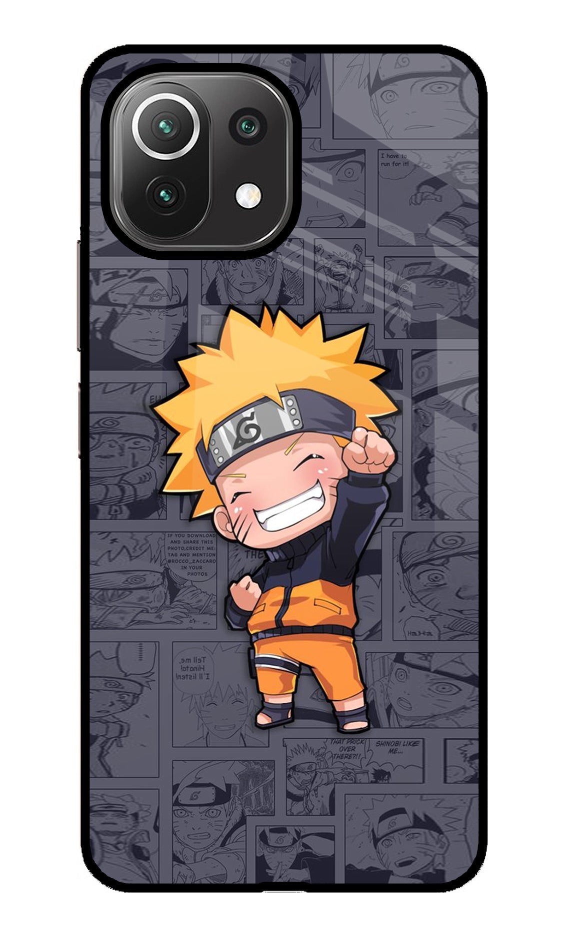 Chota Naruto Mi 11 Lite Glass Case