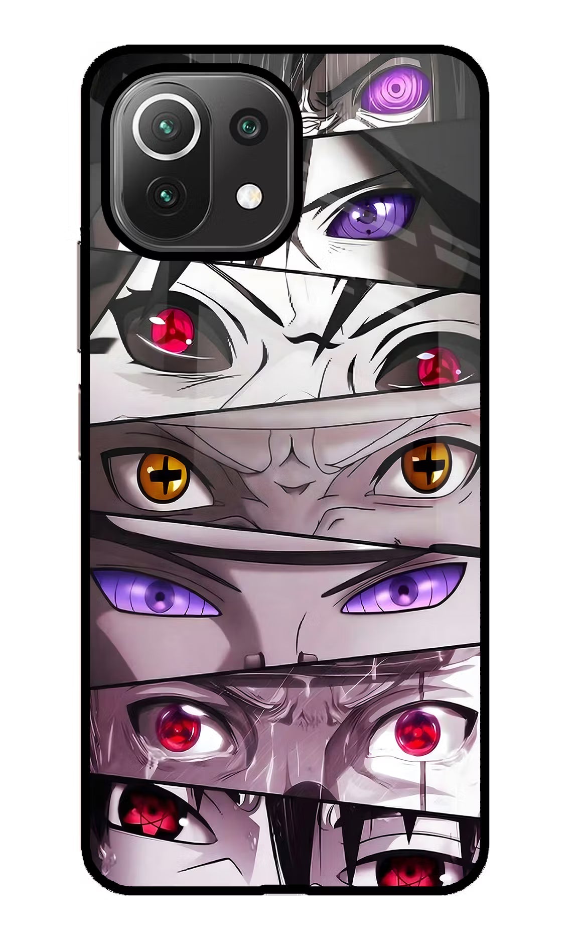Naruto Anime Mi 11 Lite Glass Case Back Cover by Casekaro