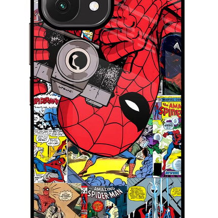 Spider Man Mi 11 Lite Glass Case Back Cover by Casekaro