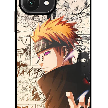 Pain Anime Mi 11 Lite Glass Case Back Cover by Casekaro