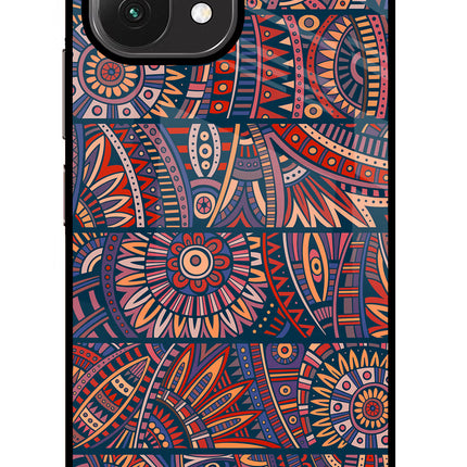 African Culture Design Mi 11 Lite Glass Case Back Cover by Casekaro