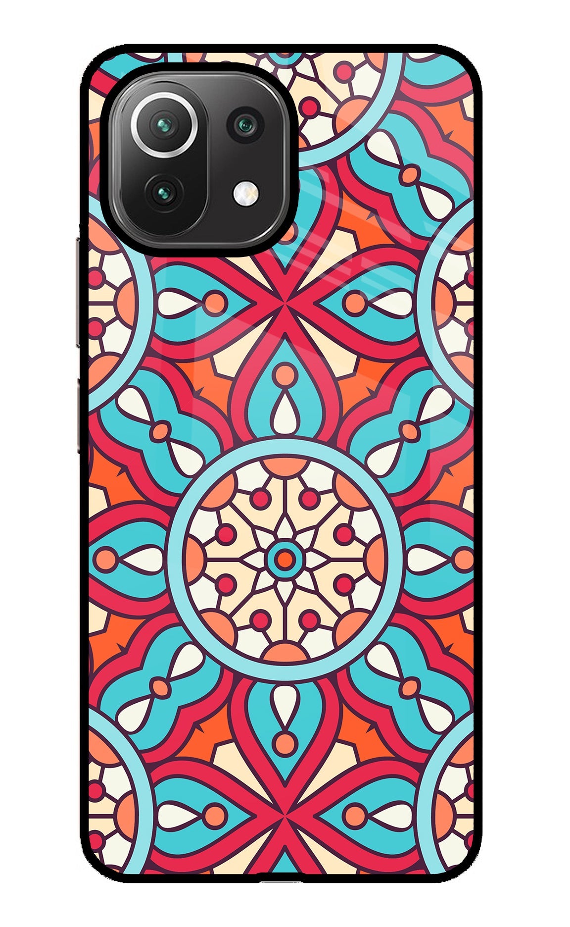 Mandala Geometric Mi 11 Lite Back Cover