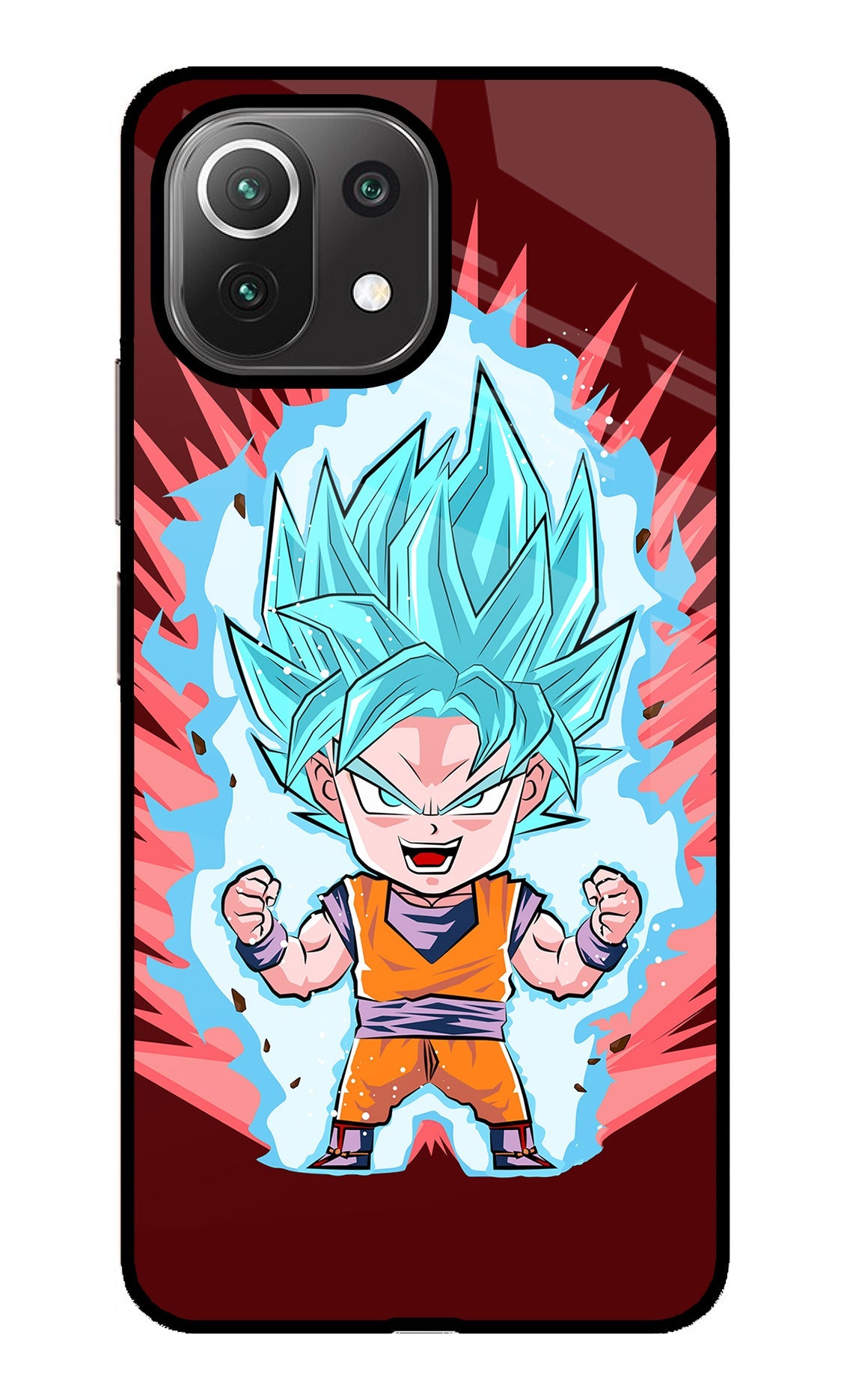 Goku Little Mi 11 Lite Glass Case