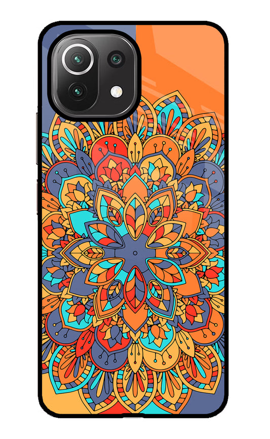 Color Mandala Mi 11 Lite Glass Case