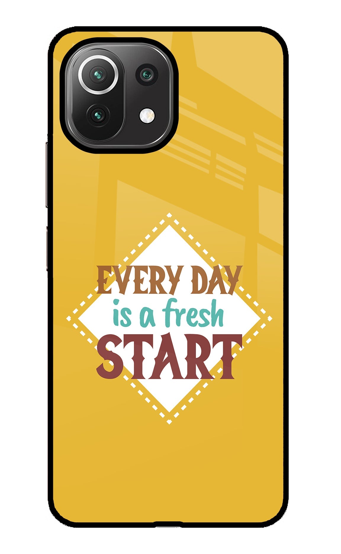 Every day is a Fresh Start Mi 11 Lite Back Cover