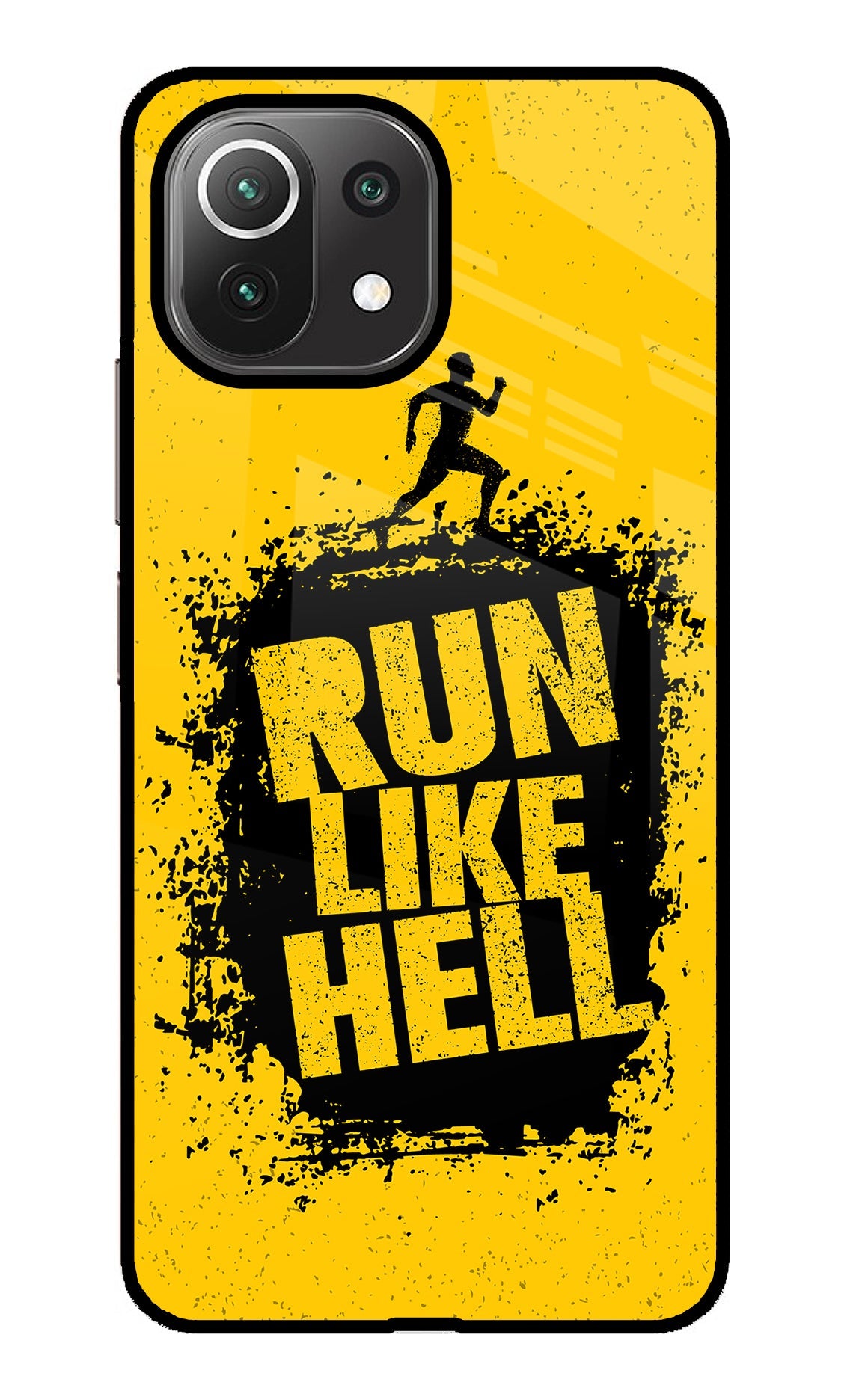 Run Like Hell Mi 11 Lite Back Cover