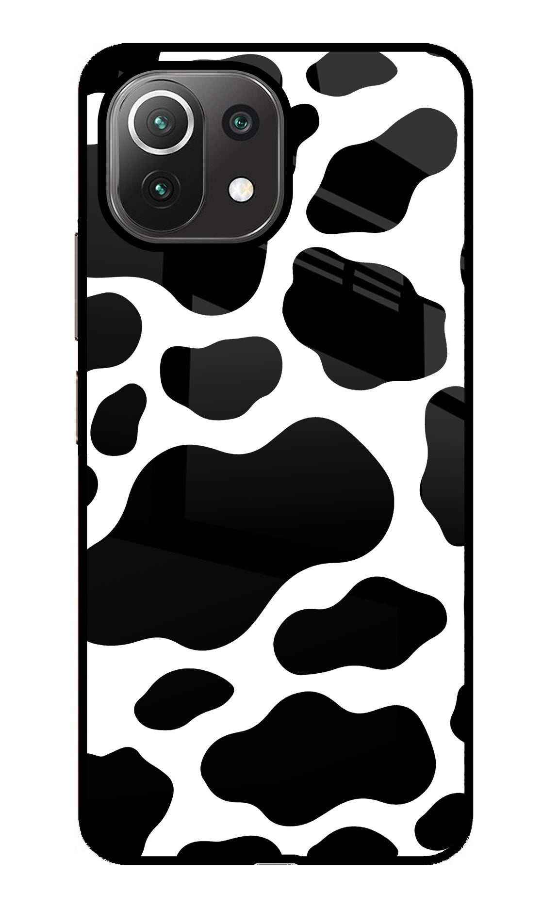 Cow Spots Mi 11 Lite Glass Case