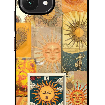 Sun Mi 11 Lite Glass Case Back Cover by Casekaro