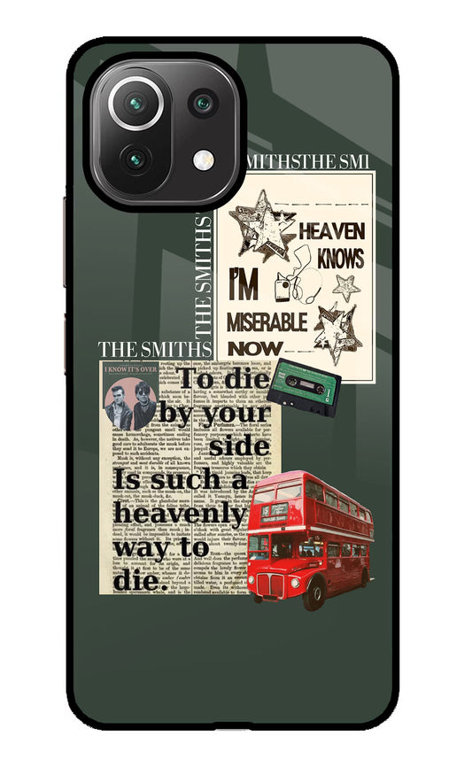 The Smiths Mi 11 Lite Glass Case