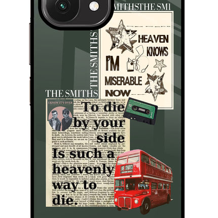 The Smiths Mi 11 Lite Glass Case Back Cover by Casekaro