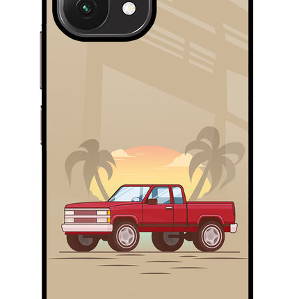 Desert Classic Drive Mi 11 Lite Glass Case Back Cover by Casekaro