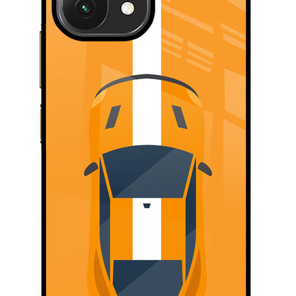 Highway Pursuit Mi 11 Lite Glass Case Back Cover by Casekaro