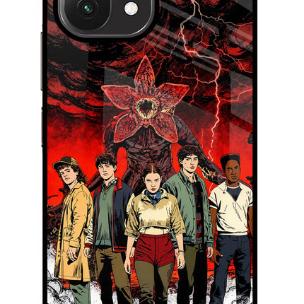 Ordinary Things Characters Mi 11 Lite Glass Case Back Cover by Casekaro