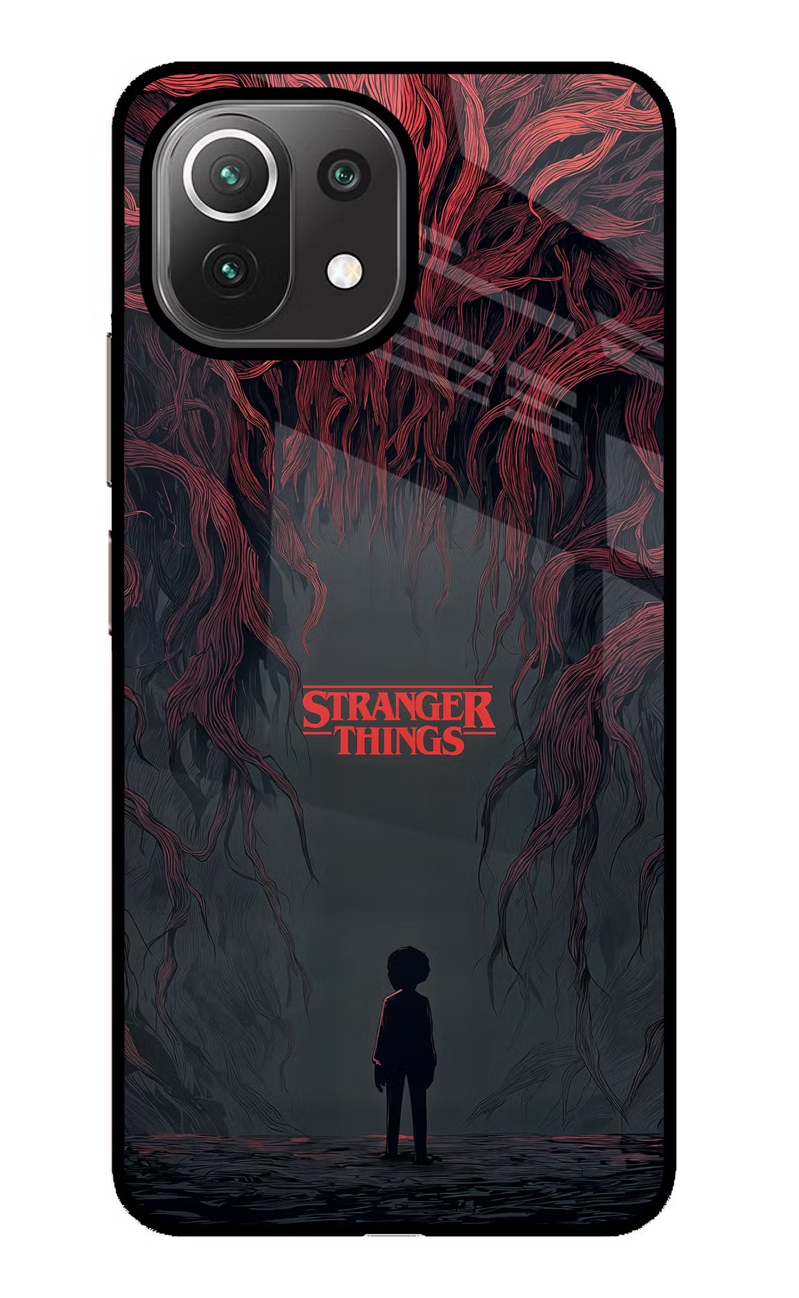 Ordinary Things Dark Side Mi 11 Lite Glass Case Back Cover by Casekaro
