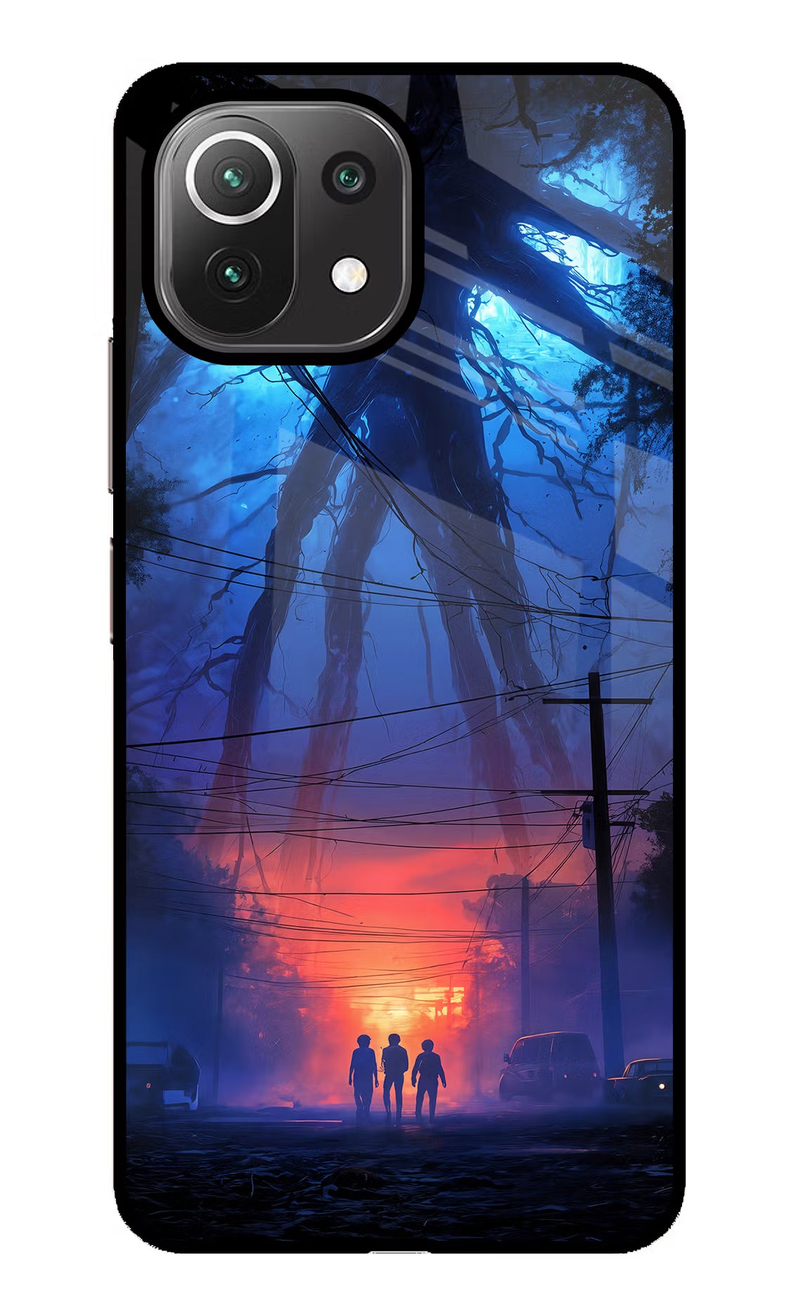 Ordinary Things Shadow Mi 11 Lite Glass Case Back Cover by Casekaro