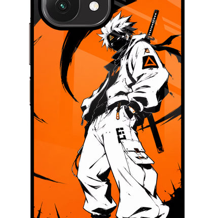 Street Samurai  Mi 11 Lite Glass Case Back Cover by Casekaro