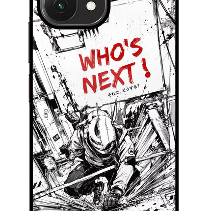 Who's Next Mi 11 Lite Glass Case Back Cover by Casekaro