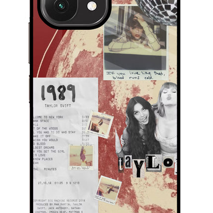 Taylor Swift Mi 11 Lite Glass Case Back Cover by Casekaro