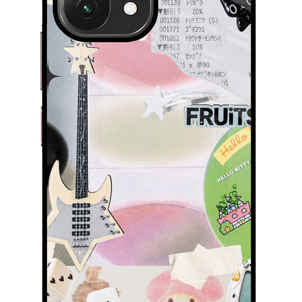 Softcore case Mi 11 Lite Glass Case Back Cover by Casekaro