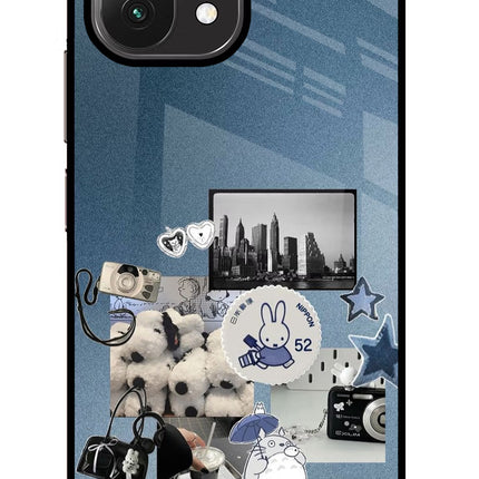 Miffy Mi 11 Lite Glass Case Back Cover by Casekaro