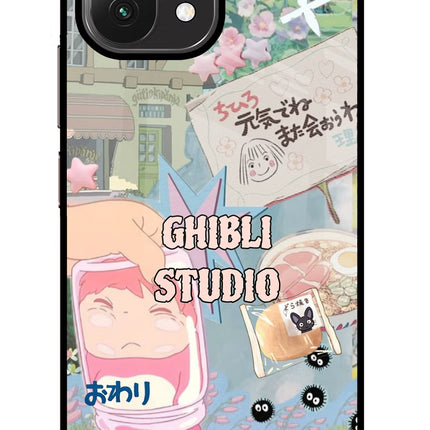 Studio Ghibli Mi 11 Lite Glass Case Back Cover by Casekaro