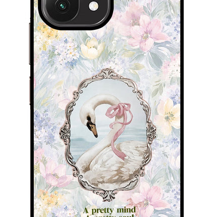 Pretty Mind Pretty Soul Mi 11 Lite Glass Case Back Cover by Casekaro