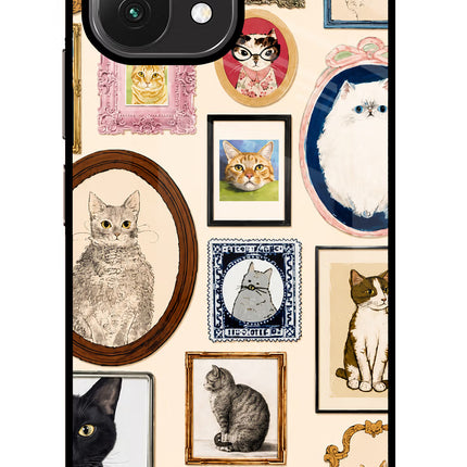 Mirror Cats Mi 11 Lite Glass Case
