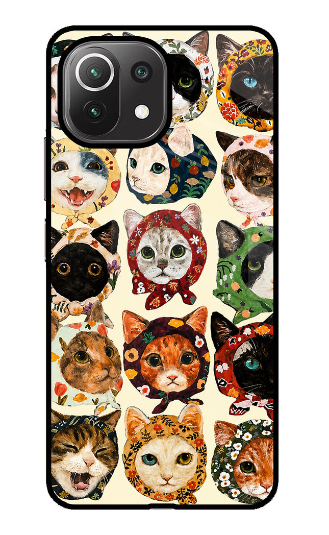 Cool Cat Mi 11 Lite Glass Case