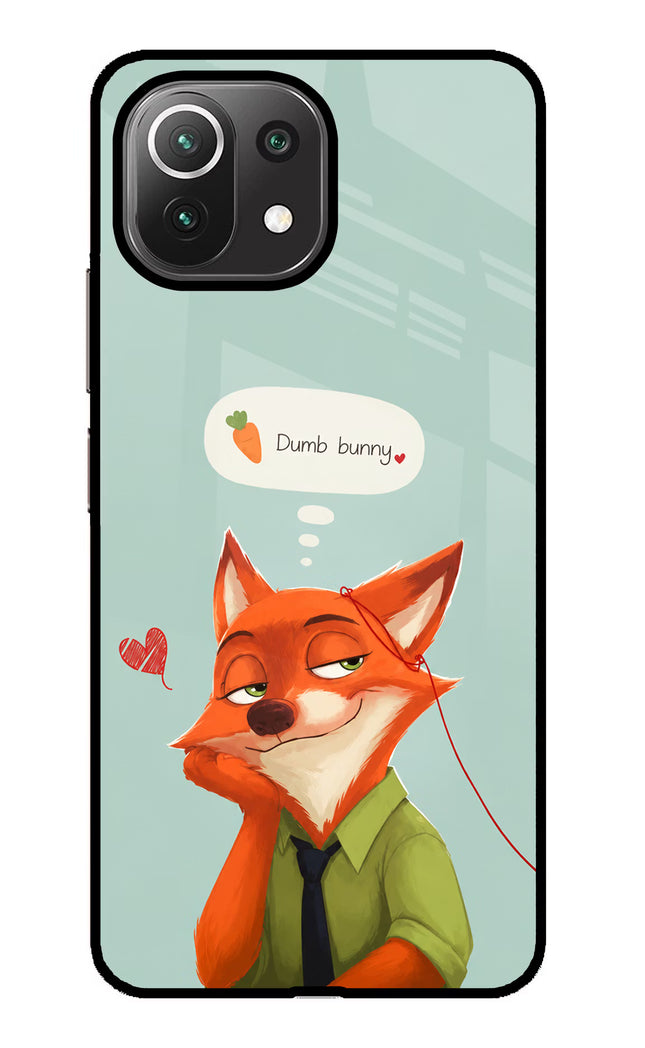 Nick Charm Mi 11 Lite Glass Case
