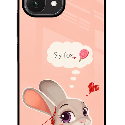 Judy Charm Mi 11 Lite Glass Case Back Cover by Casekaro