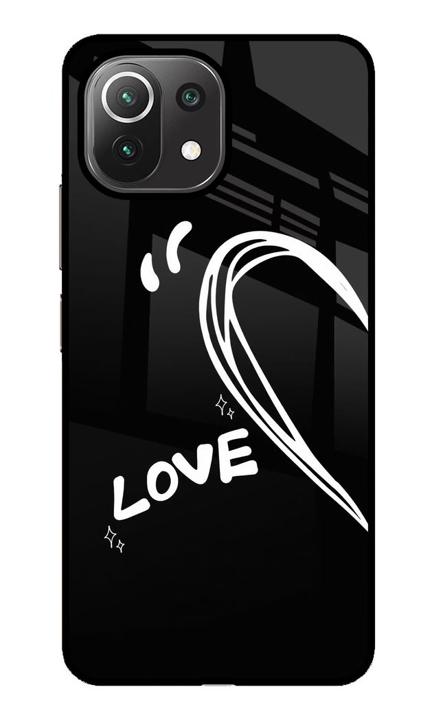 Love Line Mi 11 Lite Glass Case