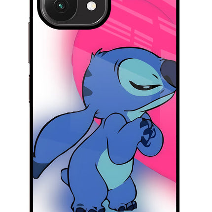 Stitch Hug Mi 11 Lite Glass Case