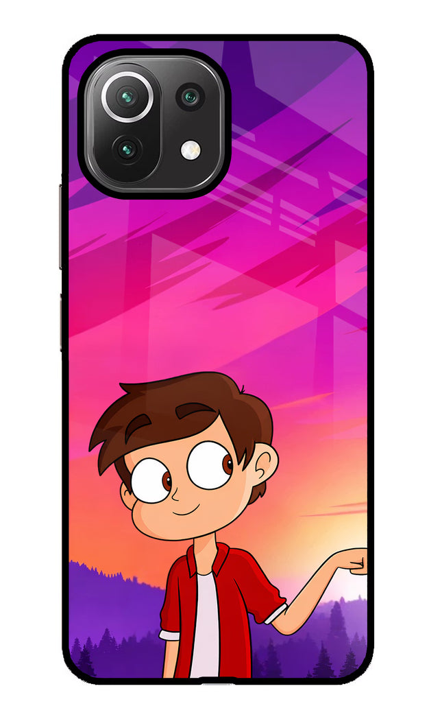 Marco Sunset Mi 11 Lite Glass Case