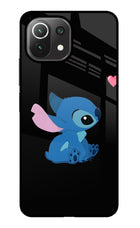 Stitch Crush Mi 11 Lite Glass Case