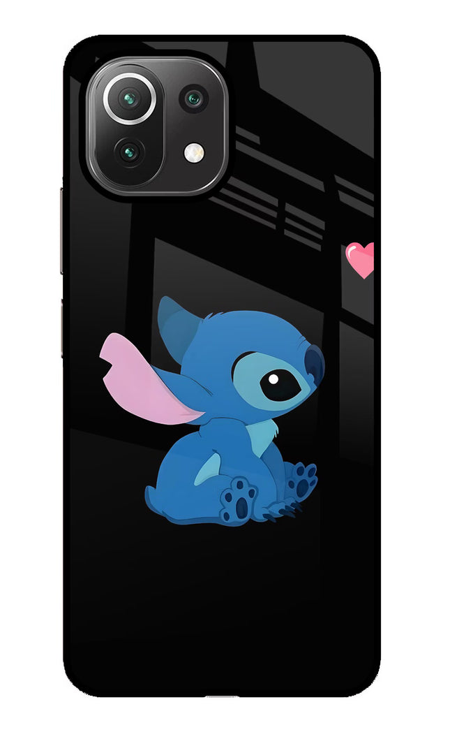 Stitch Crush Mi 11 Lite Glass Case