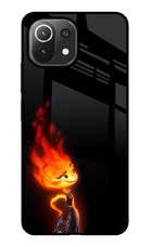 Ember Flame Mi 11 Lite Glass Case