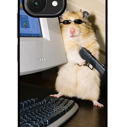 Hacker Hamster Mi 11 Lite Glass Case