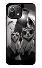 Hood Cats Mi 11 Lite Glass Case