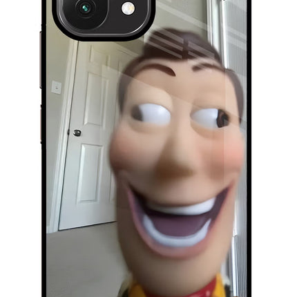 Side Eye Woody Mi 11 Lite Glass Case