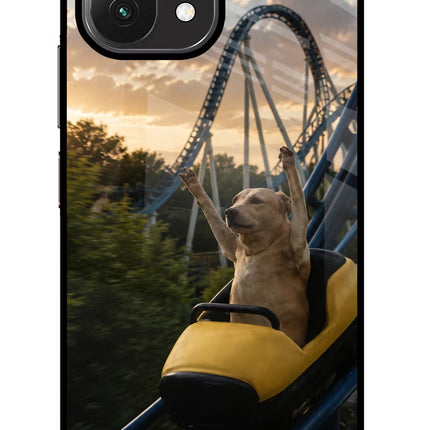 Rollercoaster Dog Mi 11 Lite Glass Case
