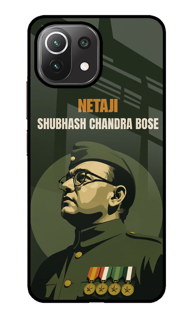 Netaji Legacy Mi 11 Lite Glass Case