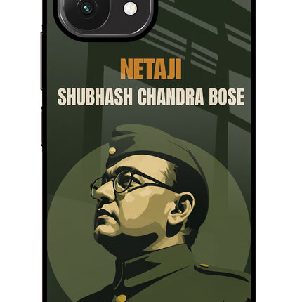 Netaji Legacy Mi 11 Lite Glass Case Back Cover by Casekaro