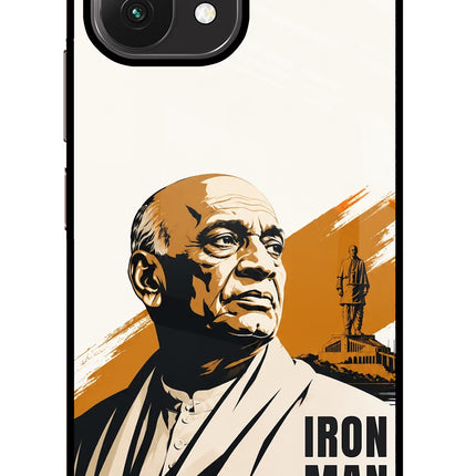 Sardar Patel Iron Will Mi 11 Lite Glass Case Back Cover by Casekaro